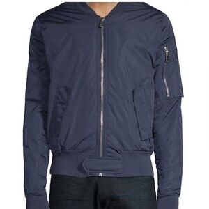 NWT Eleven Paris Mens LA Collection Bomber Jacket Size M 
Color Eggplant